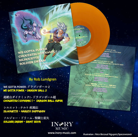 45T EP Saint Seiya / DBZ / Dragon Ball Super / Naruto Shippuden