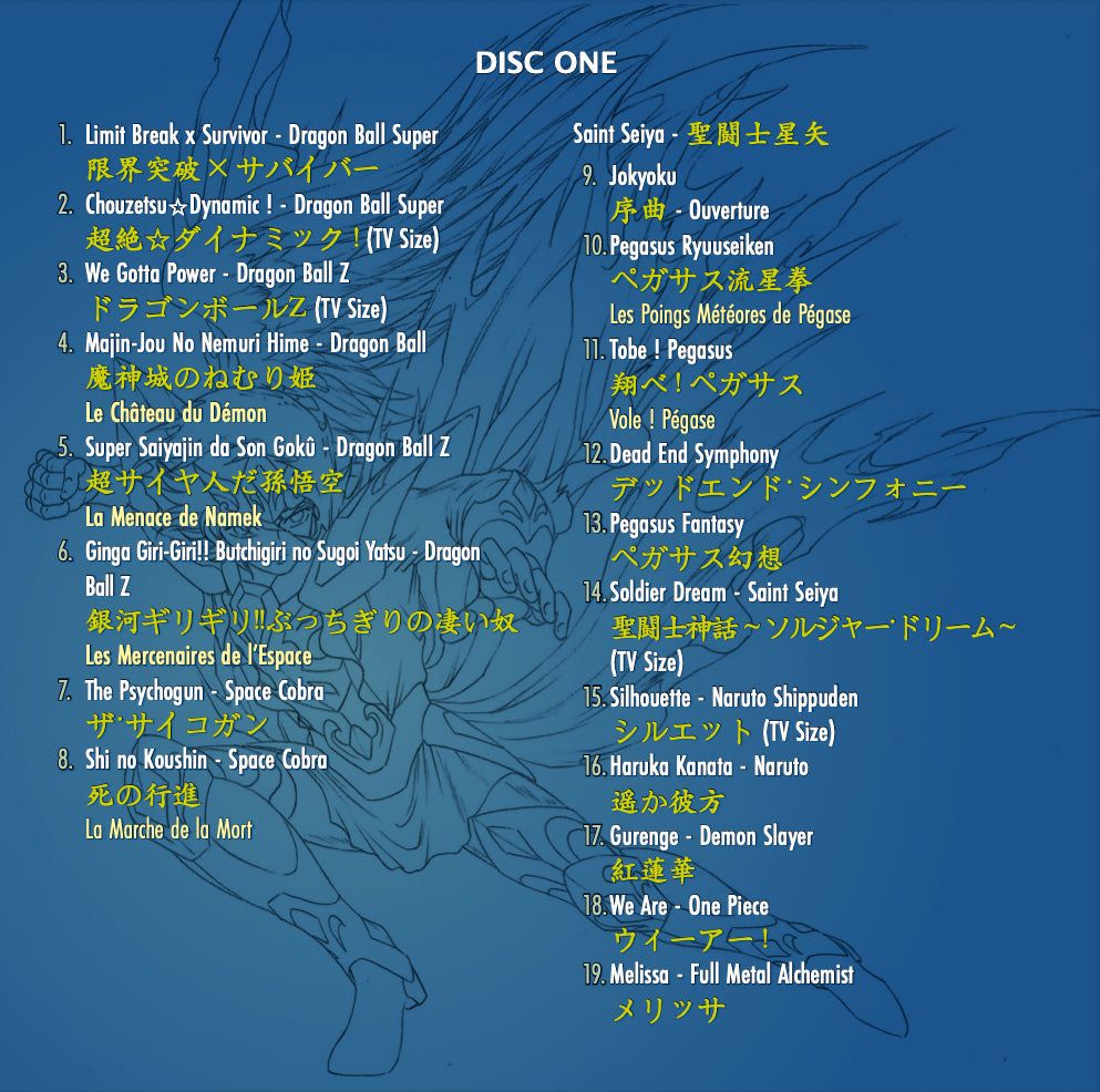 PACK VEGETA - Combo CD + Disque vinyle Shonen Symphony