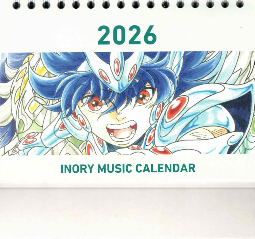 Calendrier 2026 - Inory Music